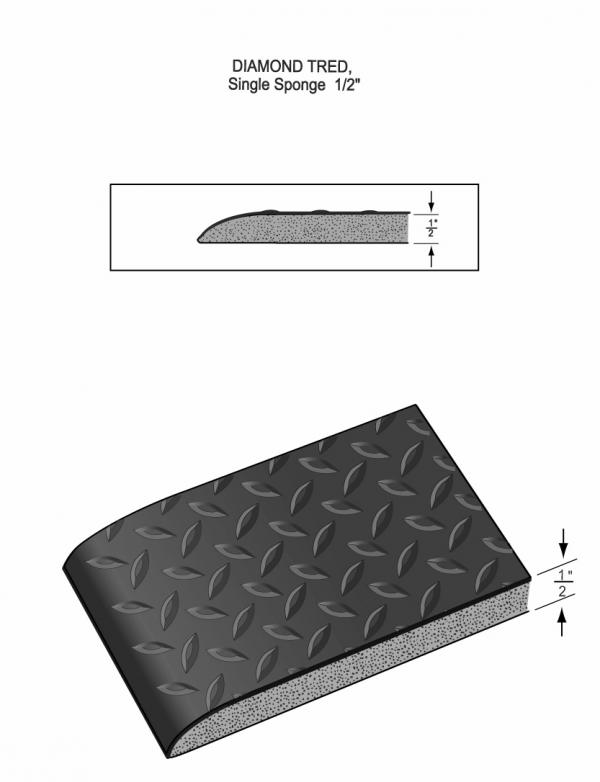 犀牛钻石胎面抗疲劳垫