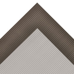 圆形肋骨流道乙烯基垫由商业垫和Rubber.com