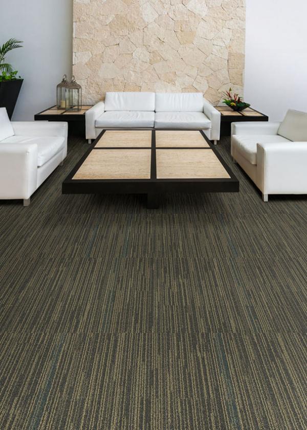 Mannington Stratus胶水下落地毯瓷砖