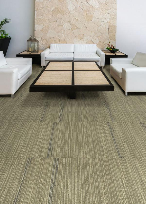 Mannington Stratus胶水下落地毯瓷砖